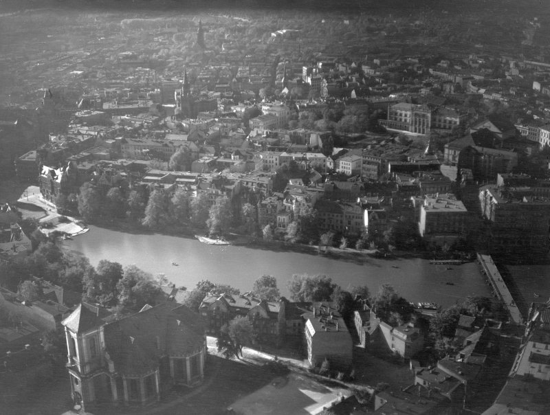 Аэрофотосъемка Кенигсберга 1945