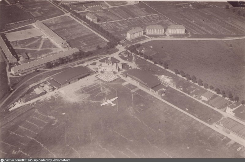 Аэрофотосъемка Париж 1944