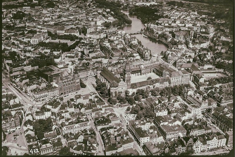 Кенигсберг аэрофотосъемка 1944 гг
