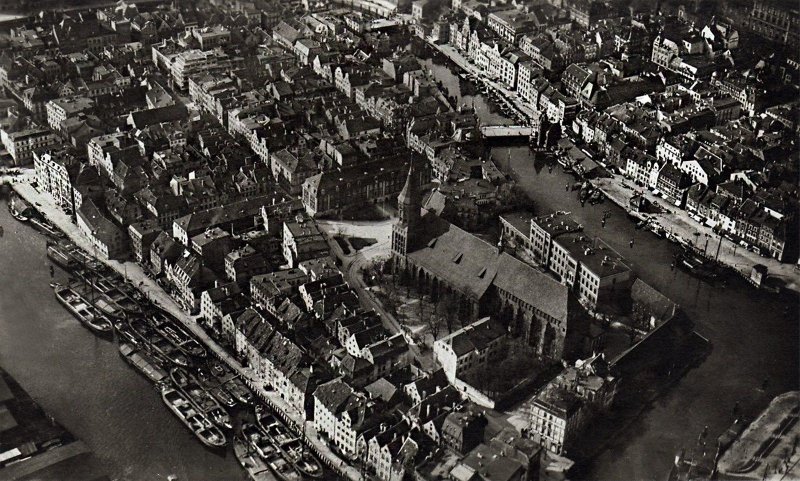 Кенигсберг аэрофотосъемка 1944 гг