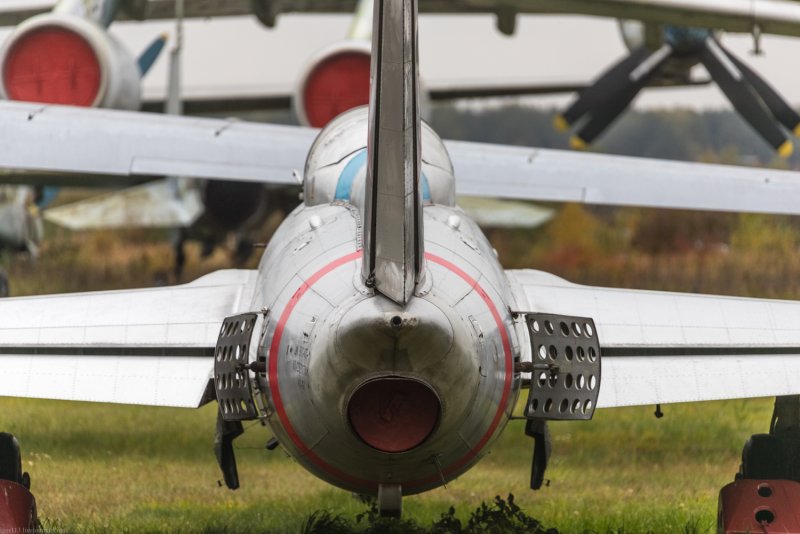 Л-29 вид сзади