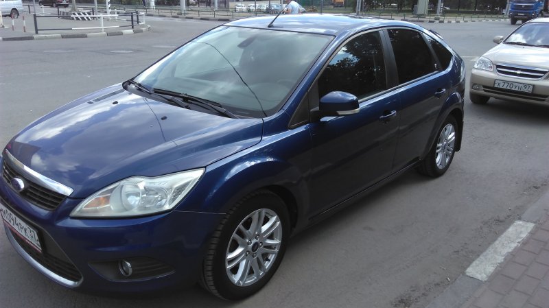 Форд фокус 2 синий хэтчбек 2008