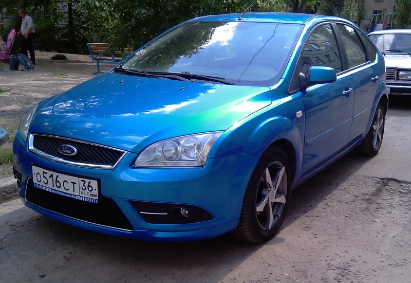 Ford Focus 2 синий