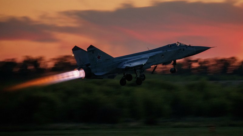 Истребители миг-31бм сверхзвук