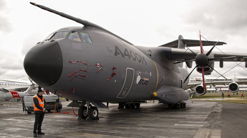 Airbus a400m кабина