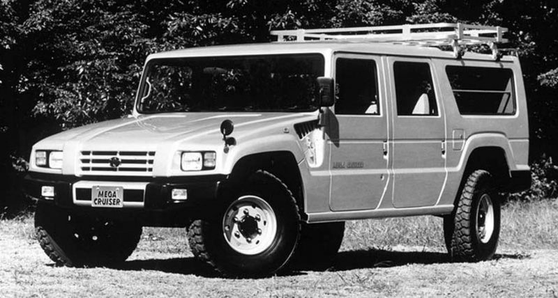Toyota Mega Cruiser габариты