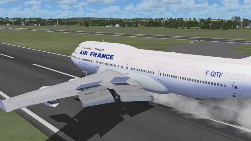 Боинг 787 на ВПП