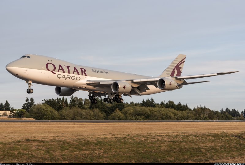 Боинг 747-800 победа
