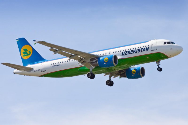 Эрбас а320 Uzbekistan