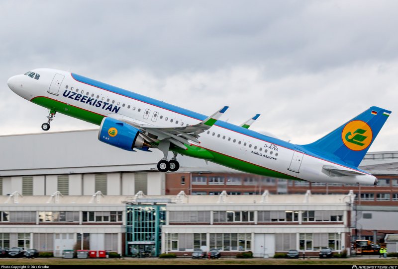 A320neo Uzbekistan Airways