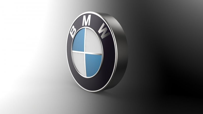BMW logo 4k
