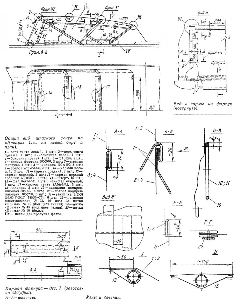 Каркас тента ГАЗ 69а чертежи