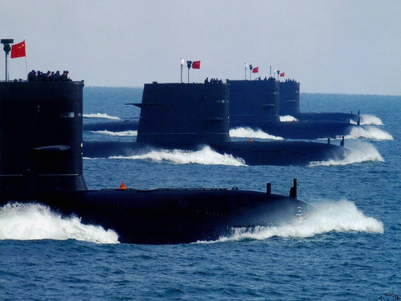 Китайская атомная подводная лодка