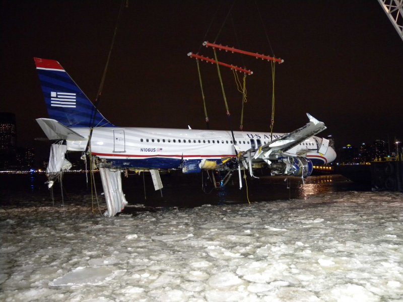 Посадка а320 на Гудзон