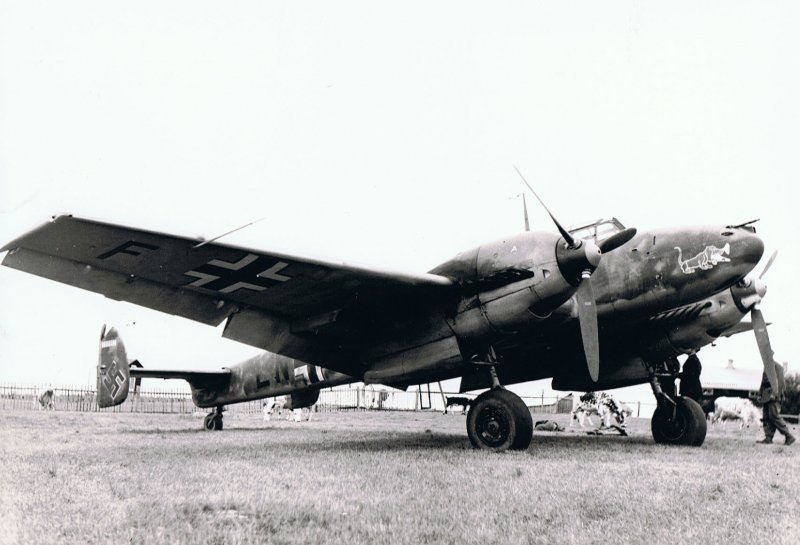 Самолёты Люфтваффе bf 110e