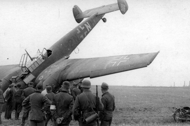 Немецкий самолёт Месершмитт БФ 110