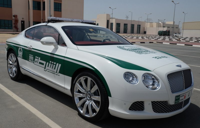 Bentley Continental gt Police
