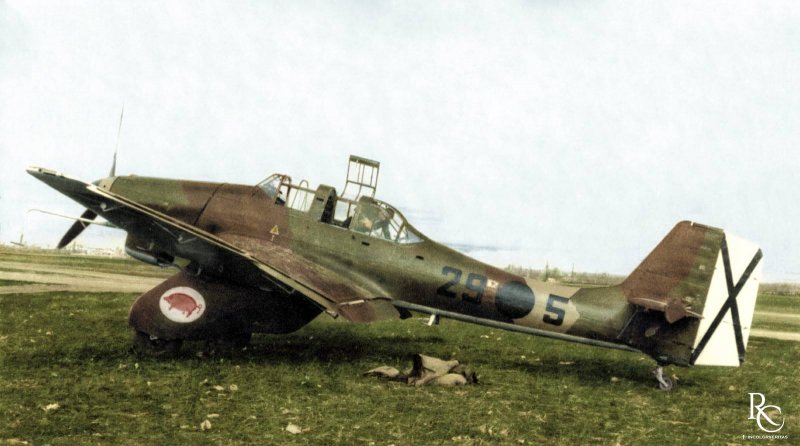 Ju-87 в Испании