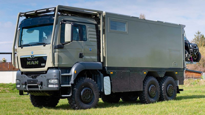 Автодом man TGS 6x6