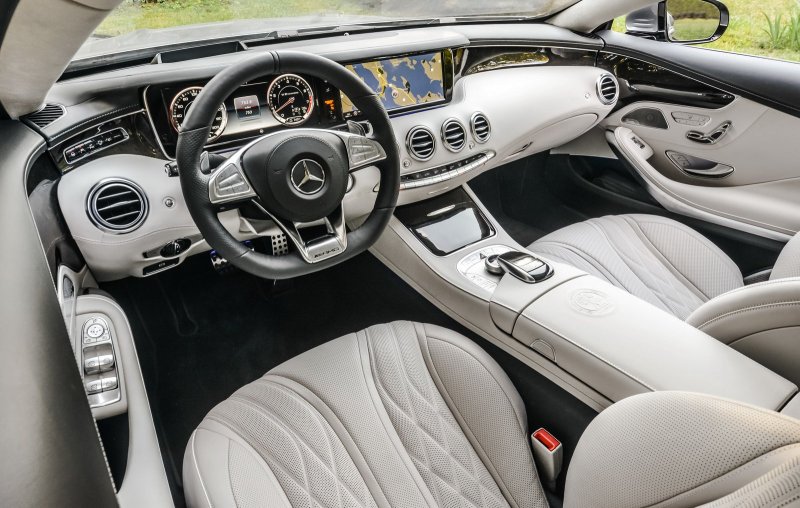 Mercedes s63 AMG салон