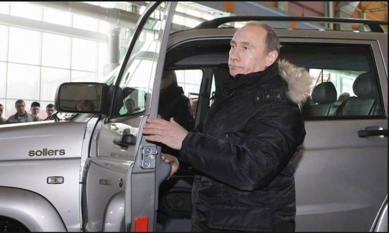 УАЗ Патриот Путин
