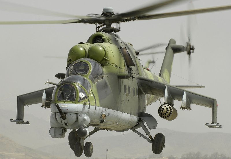 Боевой вертолёт ми-24