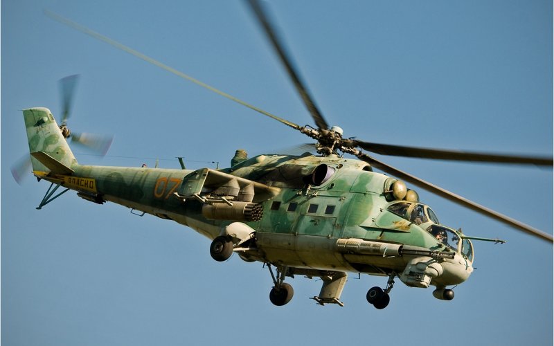 Боевой вертолёт ми-24