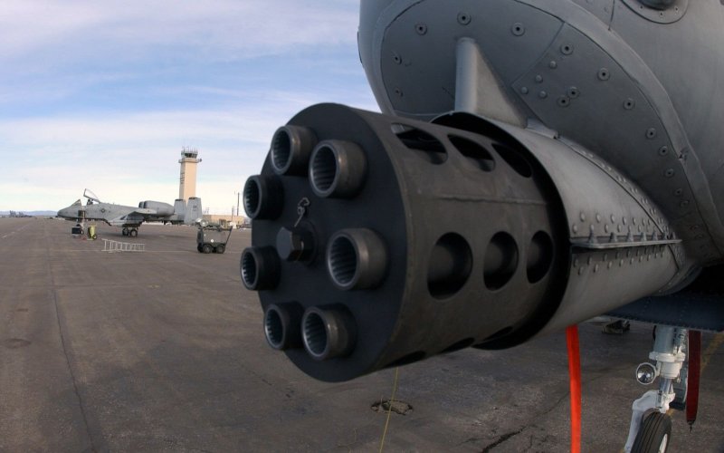 А10 Thunderbolt пулемет