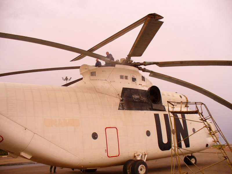 Ми-8мт хвостовая балка