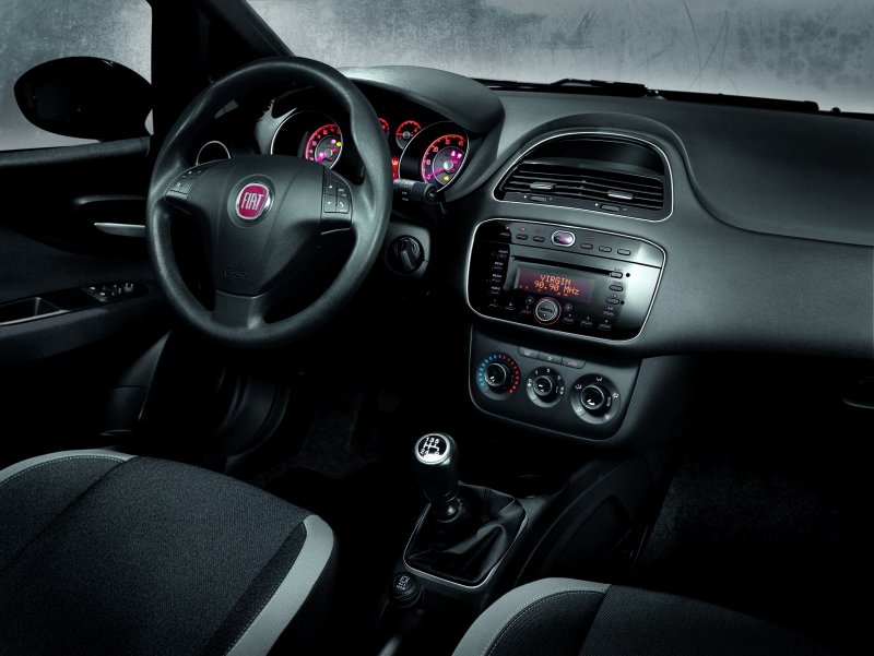 Fiat punto 1.4 AMT, 2006 салон