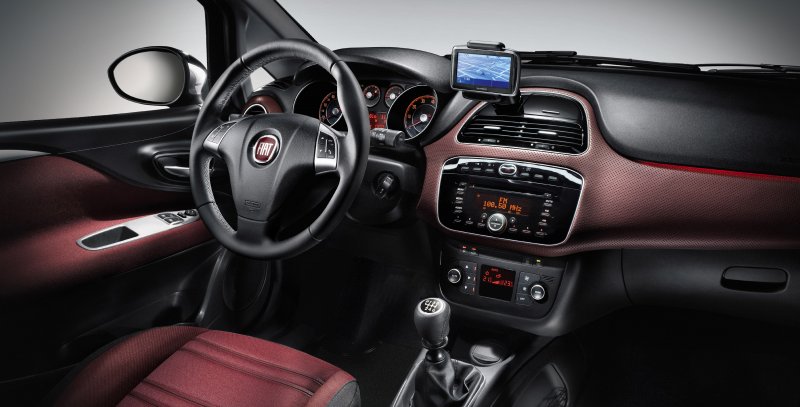 Fiat grande punto салон