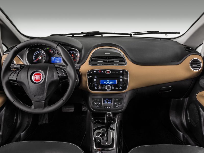 Fiat linea 2015 салон