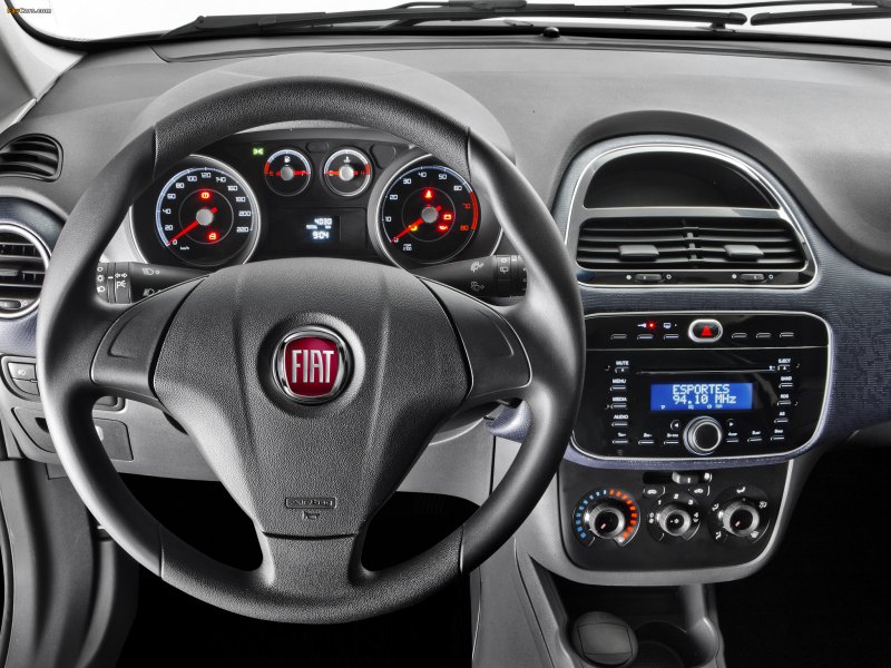 Fiat punto Abarth 2008 салон