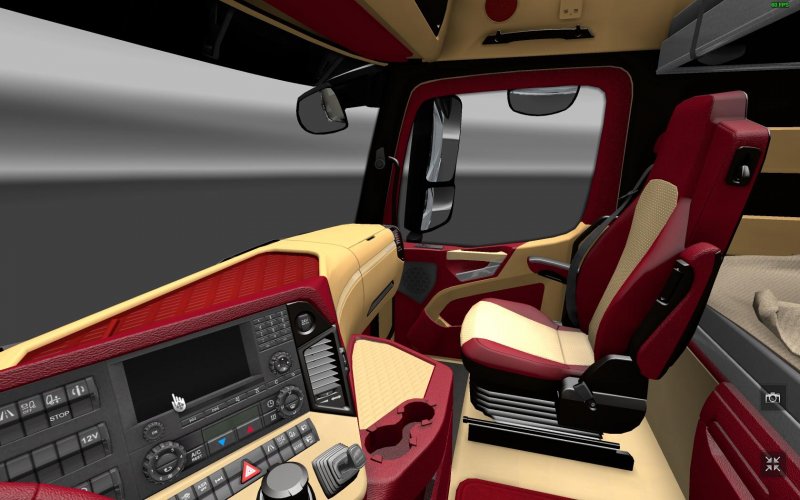 Interior Mercedes ETS 2
