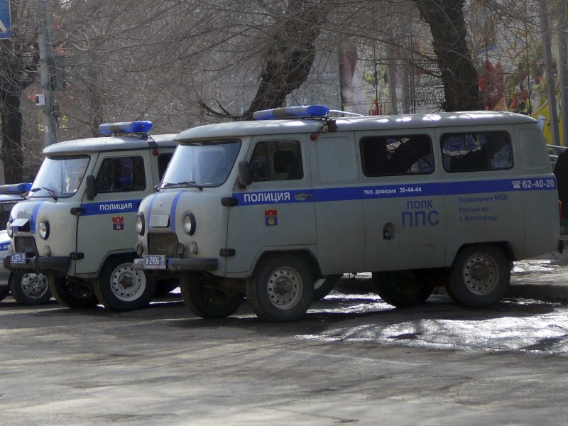 УАЗ 3962 милиция белый