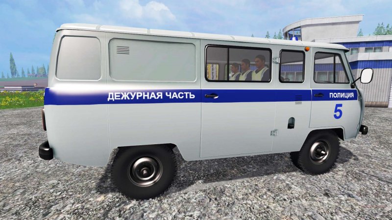Полицейский УАЗ Хантер