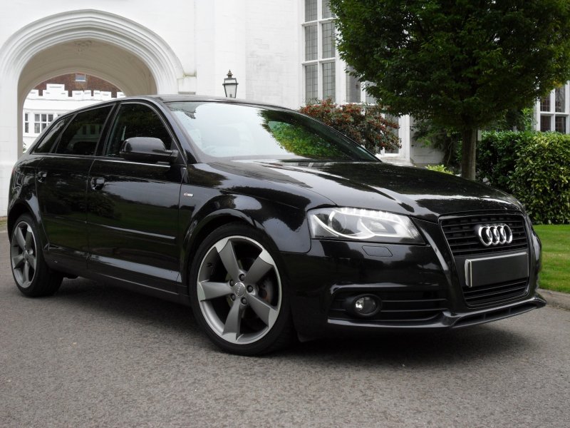 Audi a3 черная
