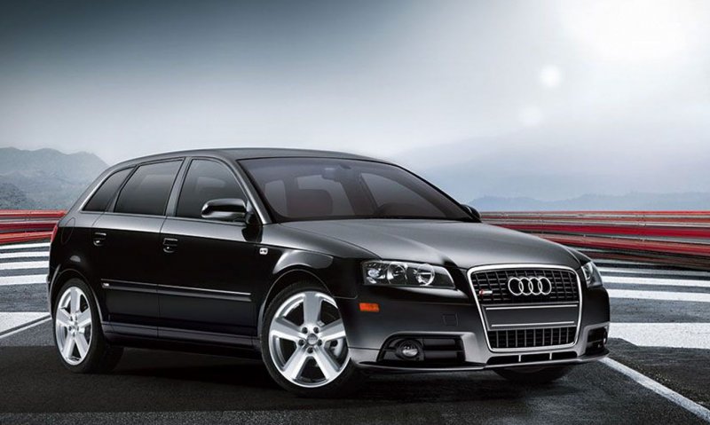 Audi a3 2 поколение черный