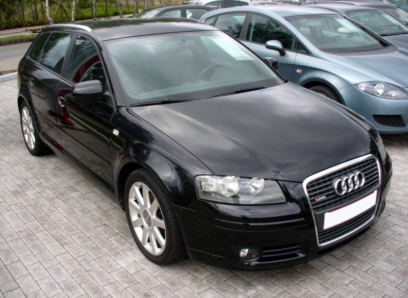 Ауди а3 2008 черная