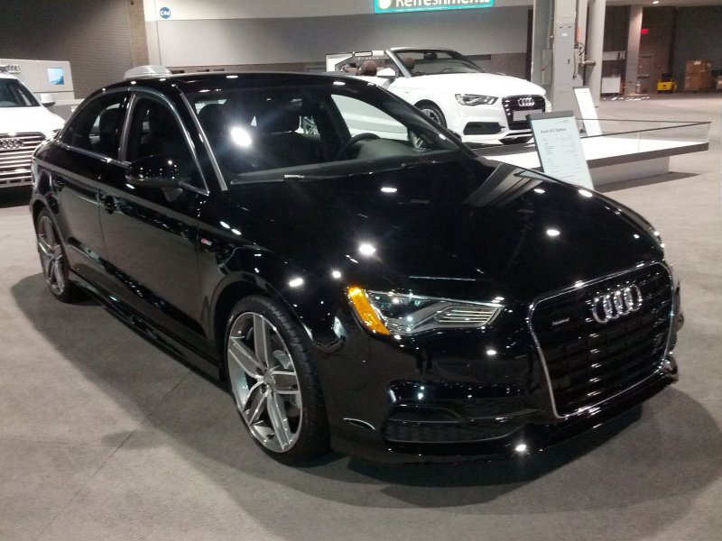 Audi a3 sedan 2018 Black