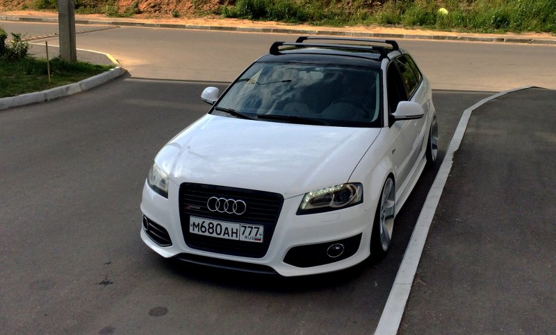 Audi a3 Sportback черный
