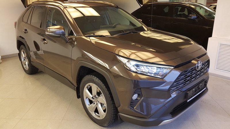 Серо-коричневый металлик Тойота rav4 2020