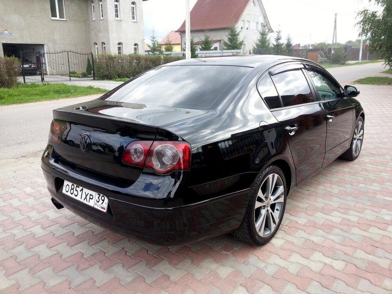 Passat b6 черный