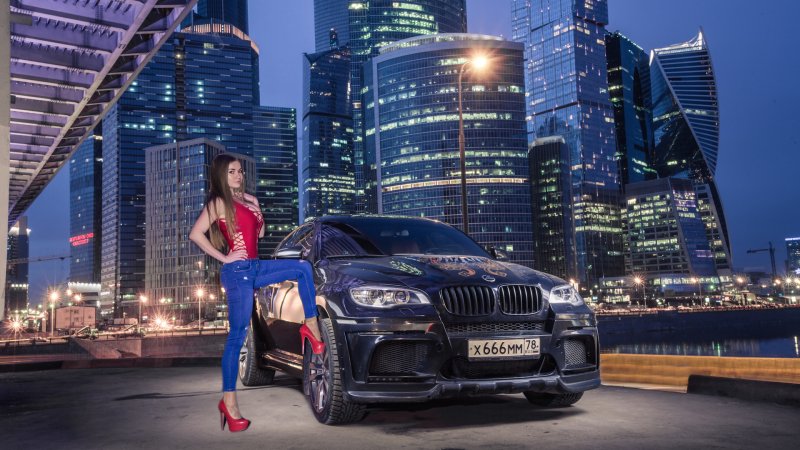 BMW x6 Москва Сити