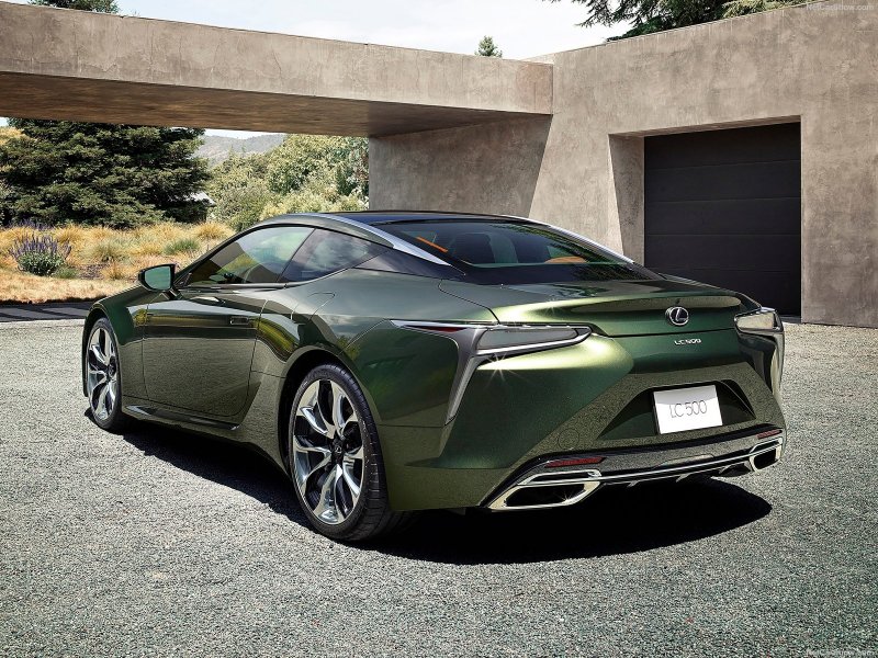 LC 500 Lexus Green