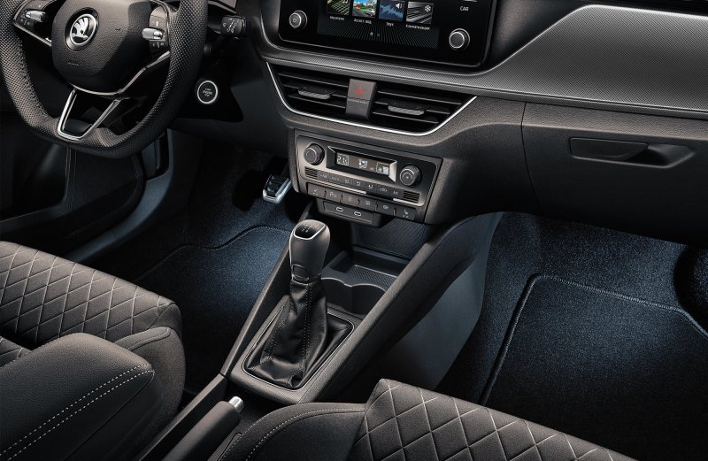 Skoda Rapid 2016 салон