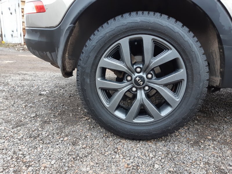 Kia Sportage 2 колеса