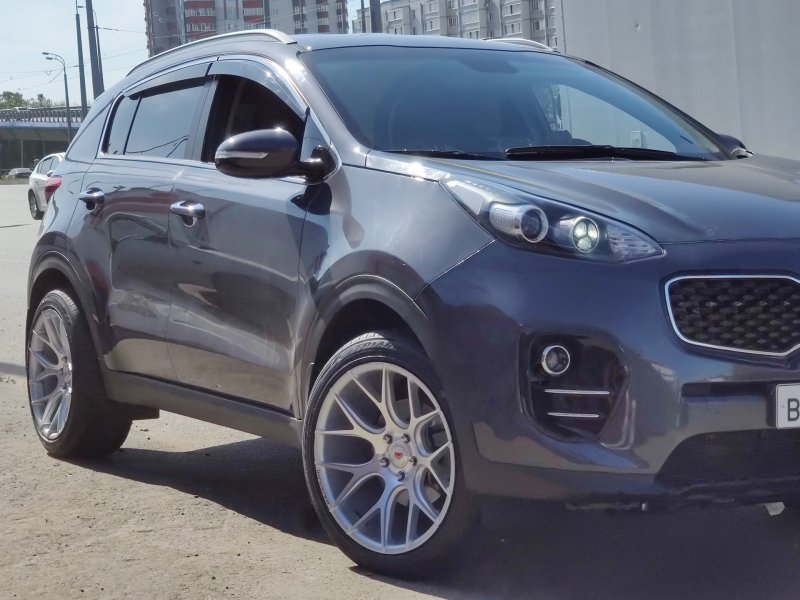 Kia Sportage на 19 дисках