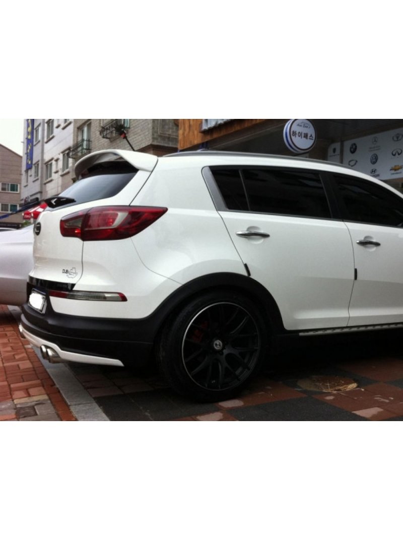 Kia Sportage 3 черные диски
