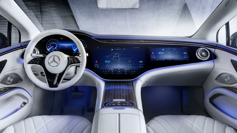Мерседес EQS 2021